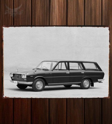 Металлическая табличка Nissan Cedric Van (VP130)